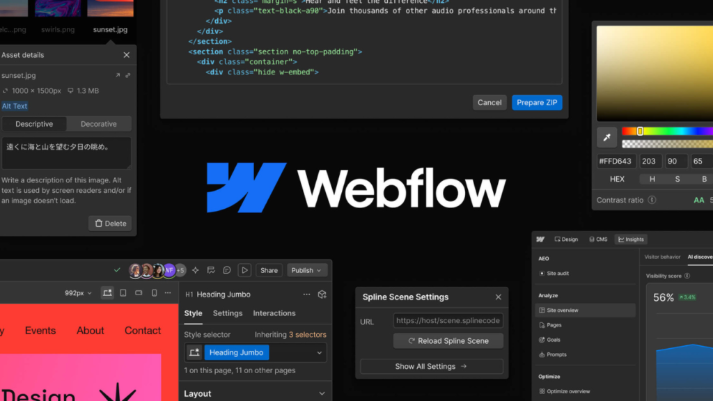 webflow case study